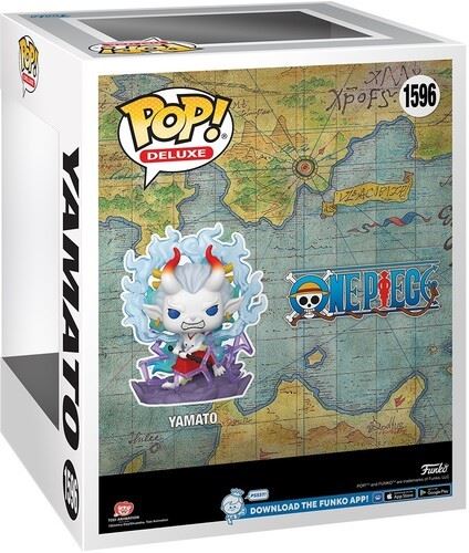 Yamato (Man-Beast Form) #1596 Pop! Deluxe Vinyl Figure 75581 – One Piece Funko Collectible Anime Figure with Display Base