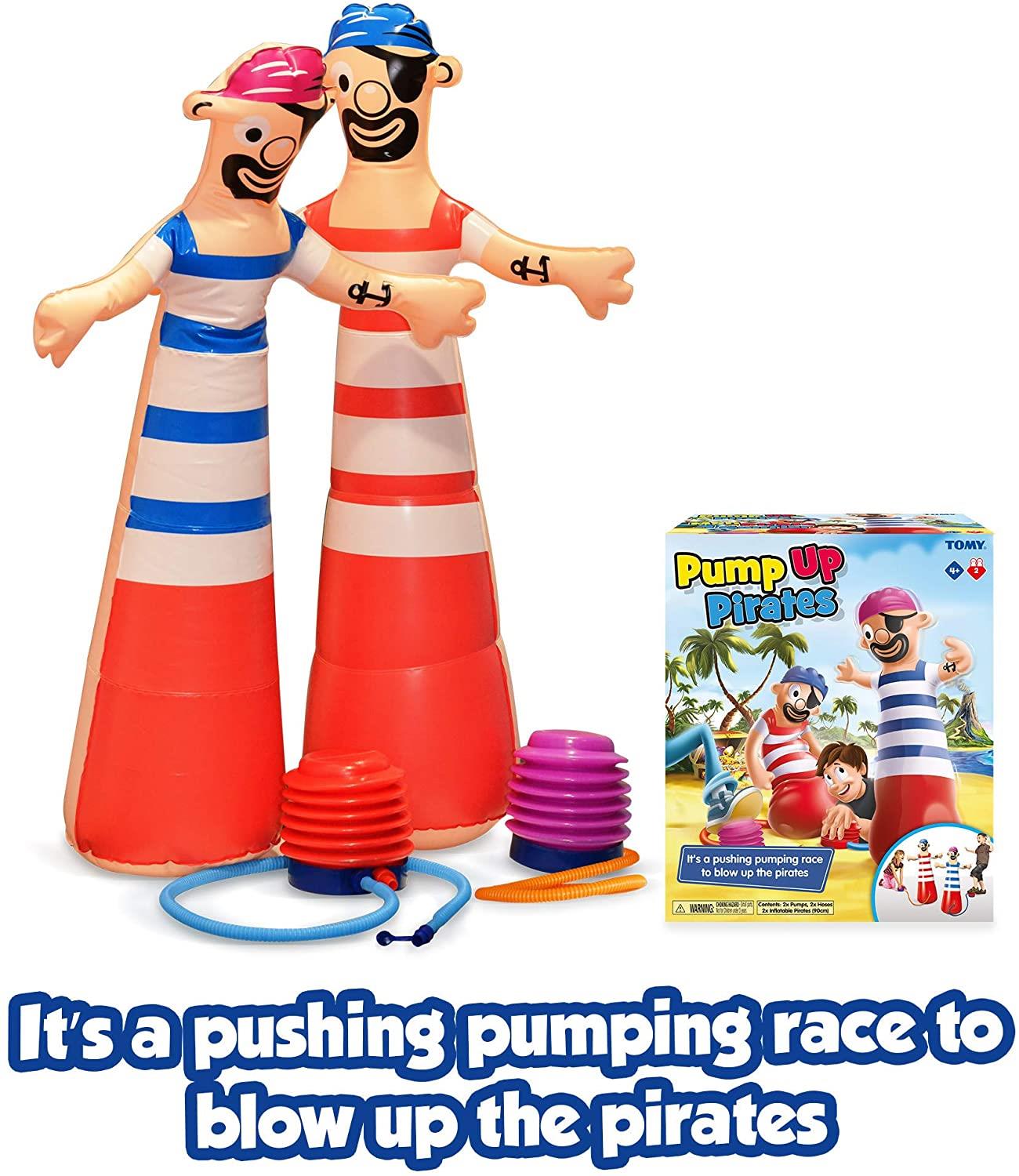 TOMY PUMP UP PIRATE Childrens Family Fun Action Pop Up Game