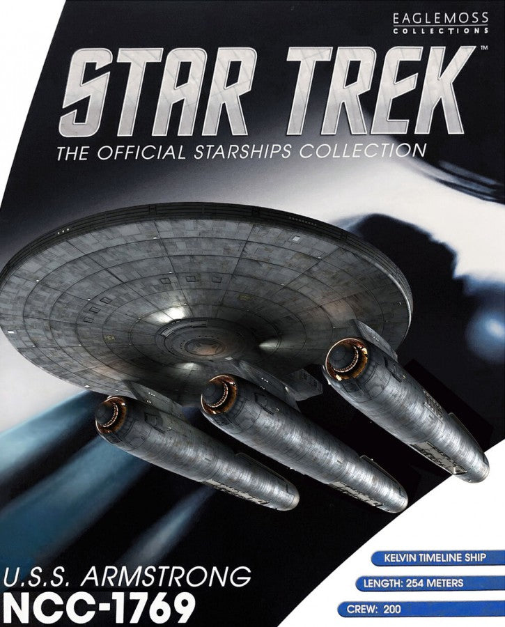 #26 U.S.S. Armstrong NCC-1769 (Armstrong-type) Model Diecast Ship BONUS ISSUE (Eaglemoss / Star Trek)