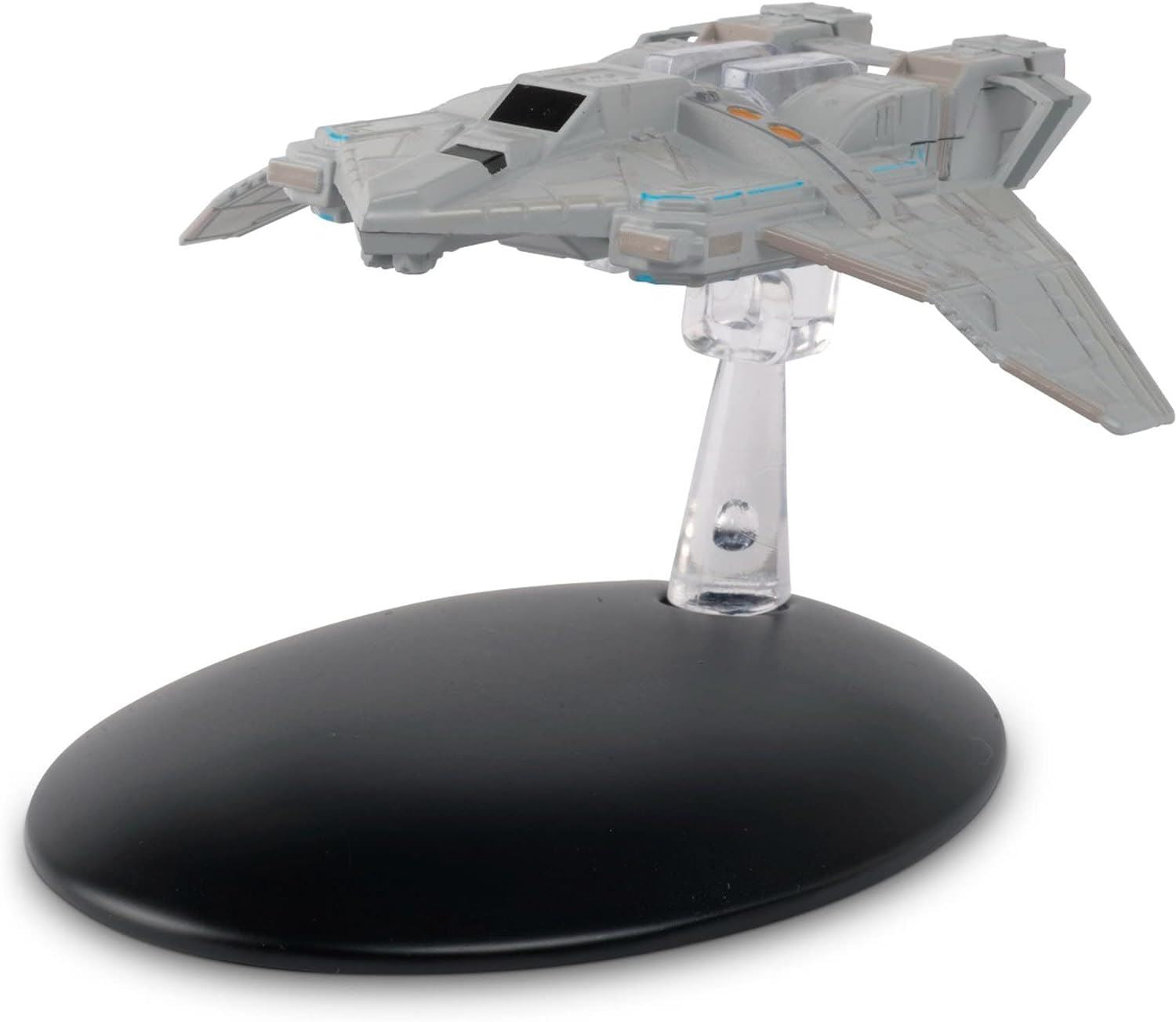 #21 / #68 Federation Attack Fighter Diecast Model Ship Window Boxed (Star Trek / Eaglemoss)