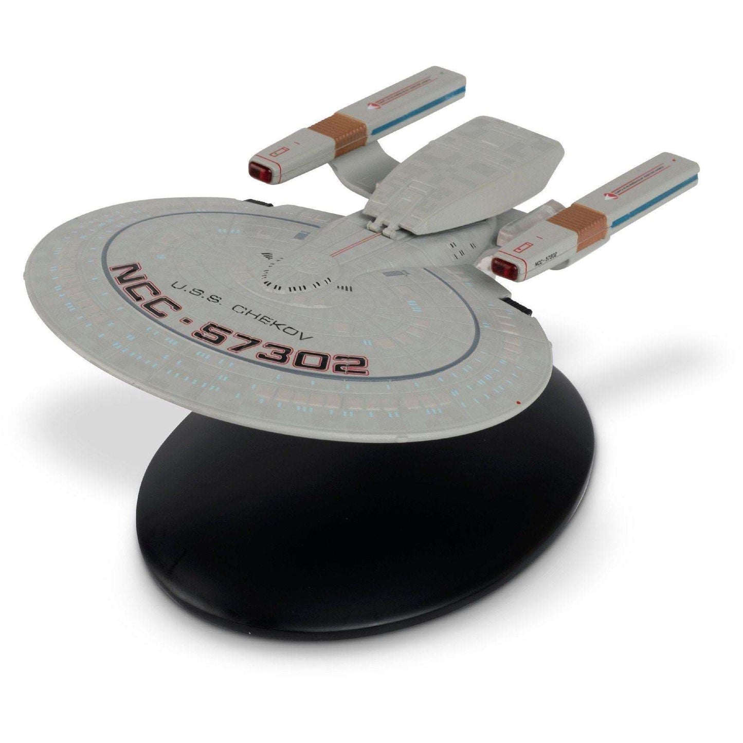 #110 U.S.S. Chekov Springfield Class Model Die Cast Ship Star Trek Eaglemoss