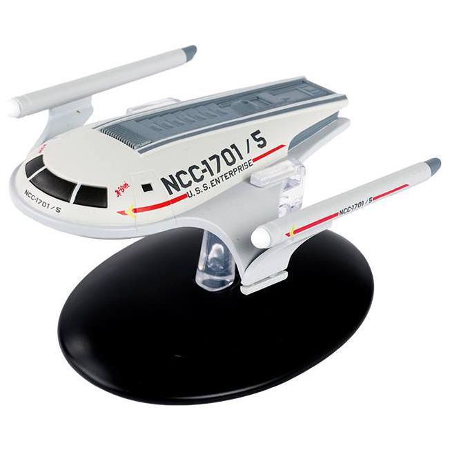 #18 U.S.S. Enterprise Shuttlecraft NCC-1701 / 5 "Al-Biruni" Matt Jefferies Shuttle Concept (TOS) Model Diecast Ship (Eaglemoss / Star Trek)