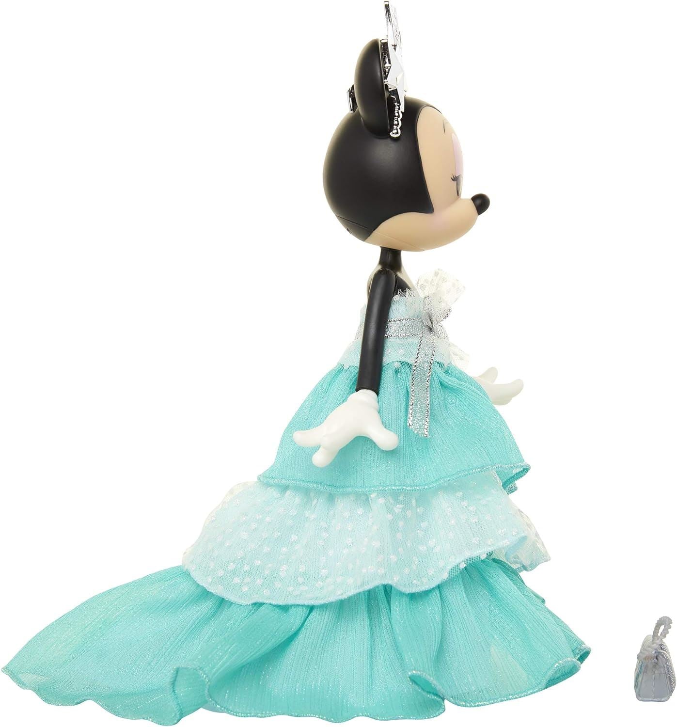 Disney Minnie Mouse Glamour Gala Poseable Doll Collector 10" Fashion Doll 20059