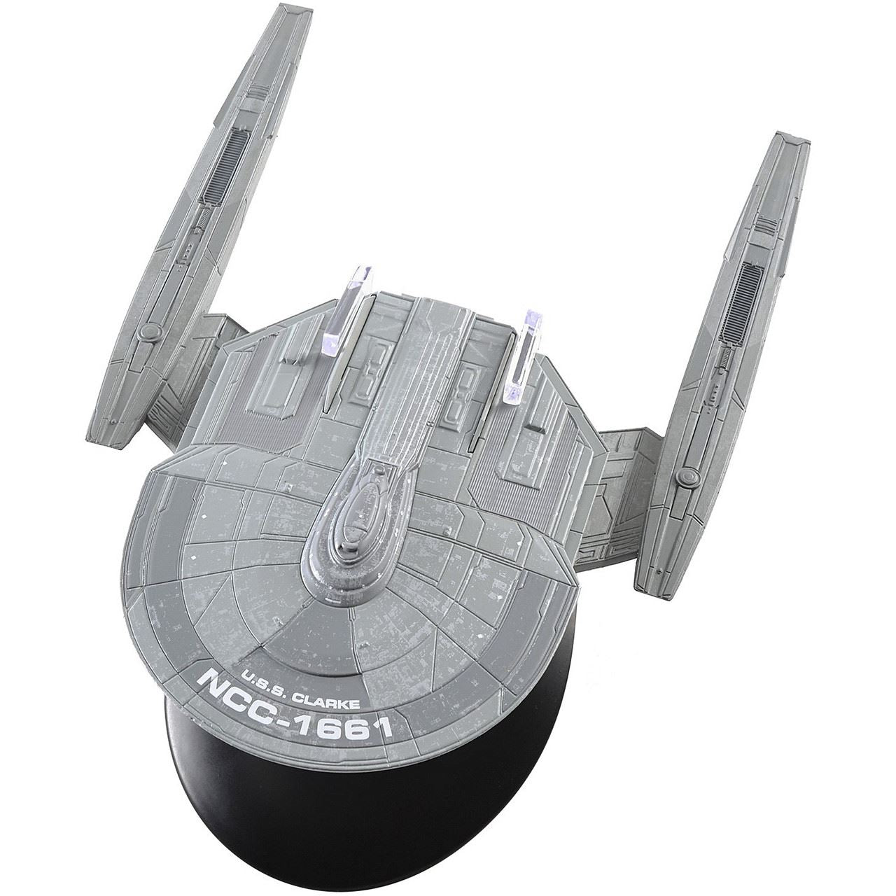 #9 U.S.S. Clarke NCC-1661 (Malachowski-class) Discovery Diecast Model Ship (Eaglemoss / Star Trek)