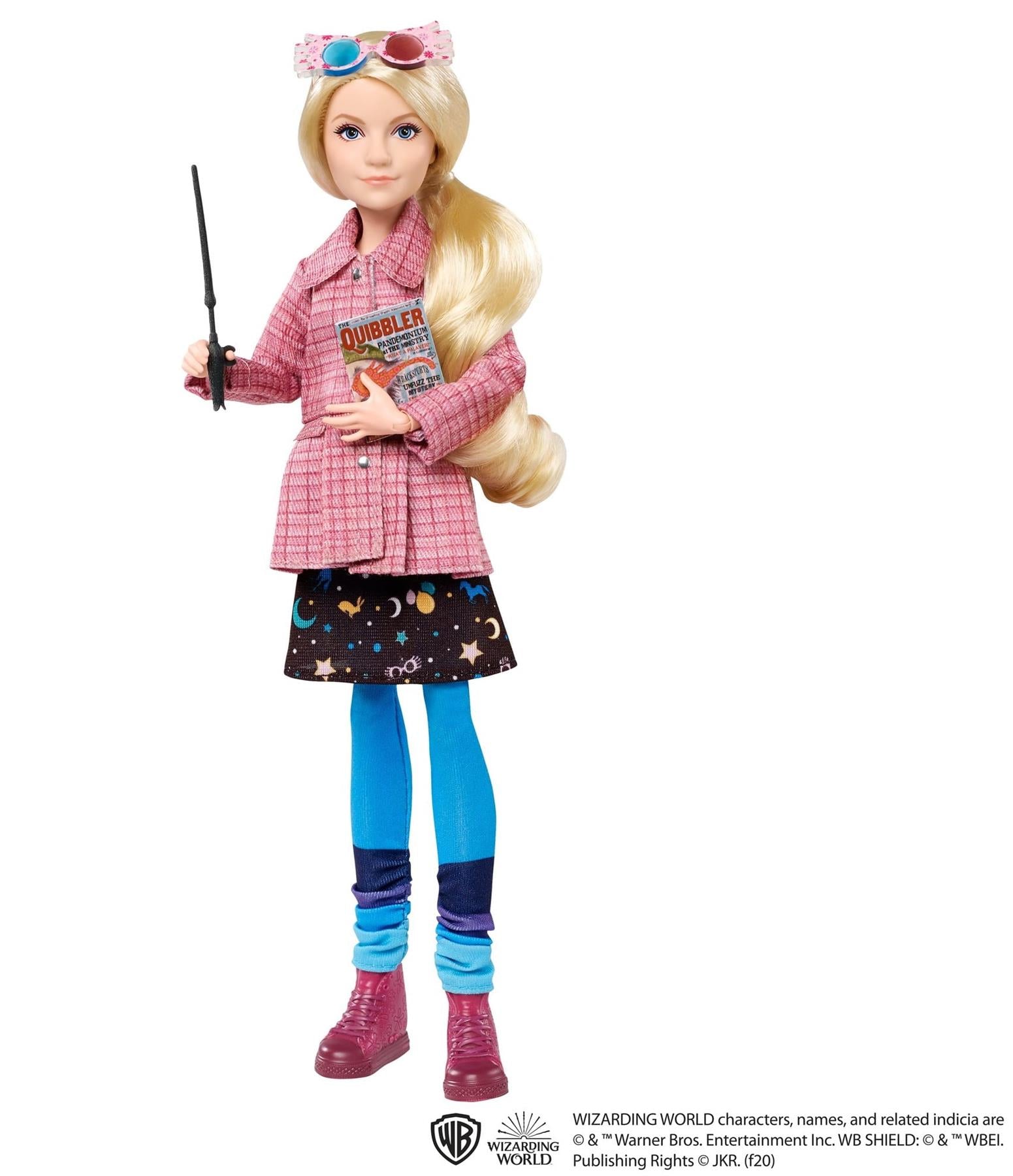 Harry Potter Collectible Luna Lovegood Doll 10-inch with Accessories