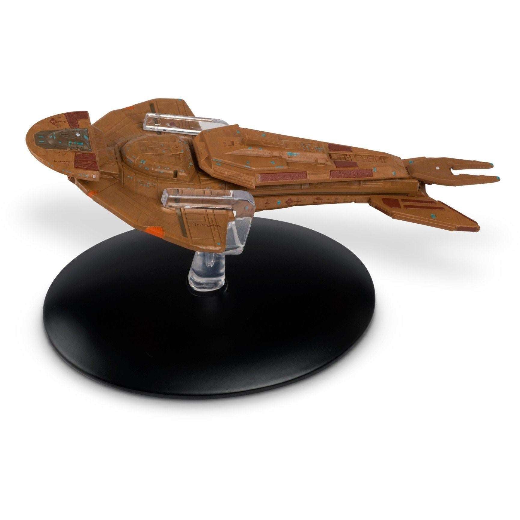 #136 Cardassian Keldon Class Cruiser Model Die Cast Ship (Eaglemoss / Star Trek)