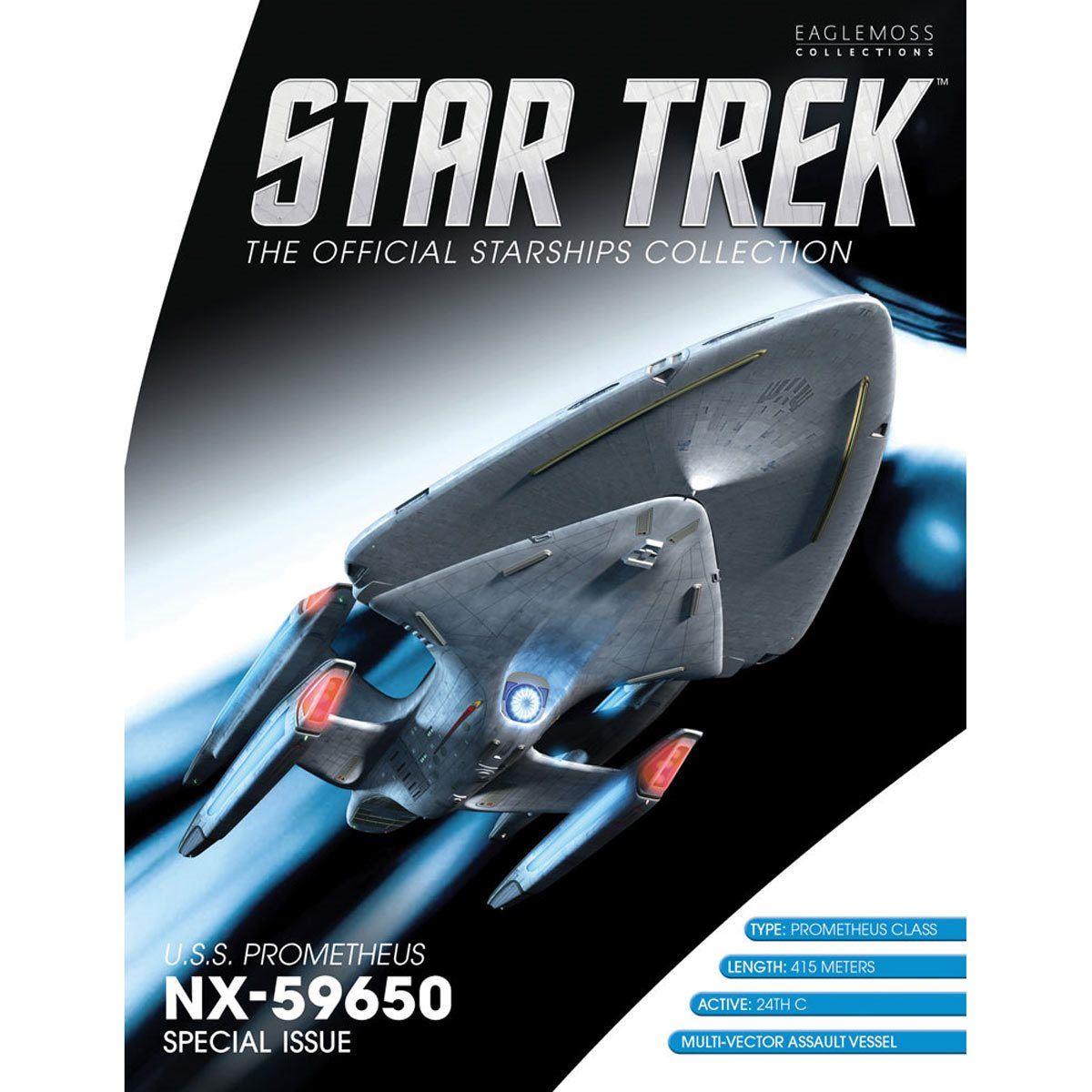 #25 U.S.S Prometheus NX-59650 Starship Model Diecast Ship (Eaglemoss / Star Trek)