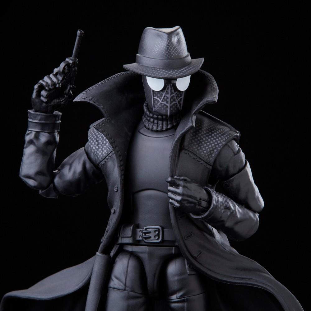 Spider-Man Noir & Spider-Ham Action Figure 2-Pack – Marvel Legends Series Spider-Verse by Hasbro | Comics-Inspired Collector Figures