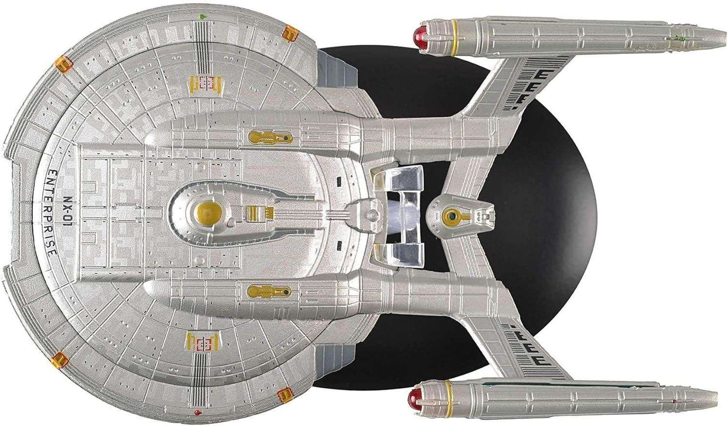 #04 Enterprise NX-01 Die-cast Model Ship (Eaglemoss / Star Trek)