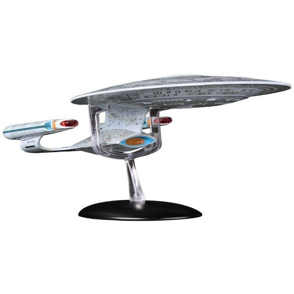 #02 U.S.S. Enterprise NCC-1701-D (Galaxy-class) XL EDITION Die-cast Model Ship (Eaglemoss / Star Trek)