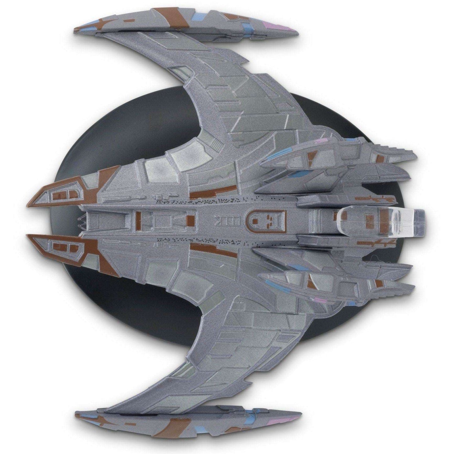 #13 Jem'hadar Battlecruiser Model Die Cast Ship (Eaglemoss Star Trek)