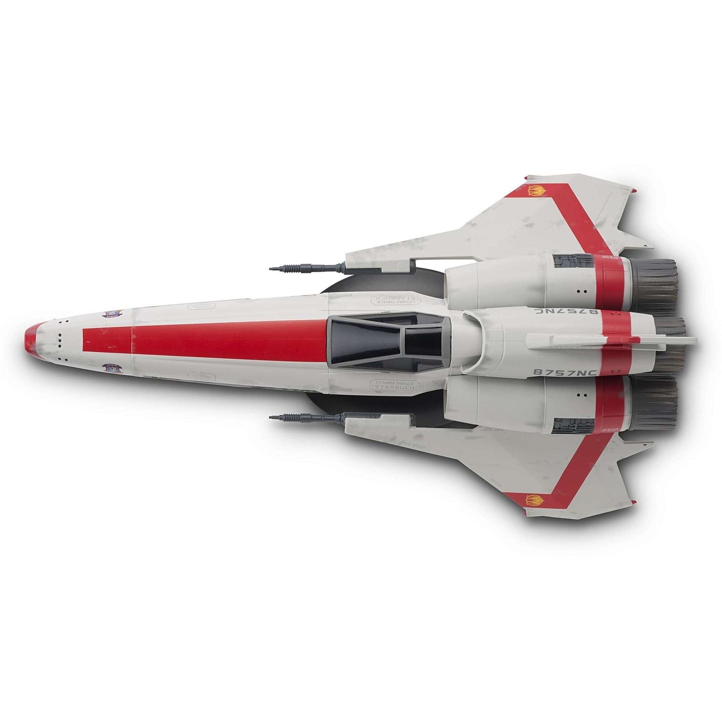 #01 Viper Mark II Cpt Kara Thrace "STARBUCK" 8757NC Model Diecast Ship (Eaglemoss / Battlestar Galactica)