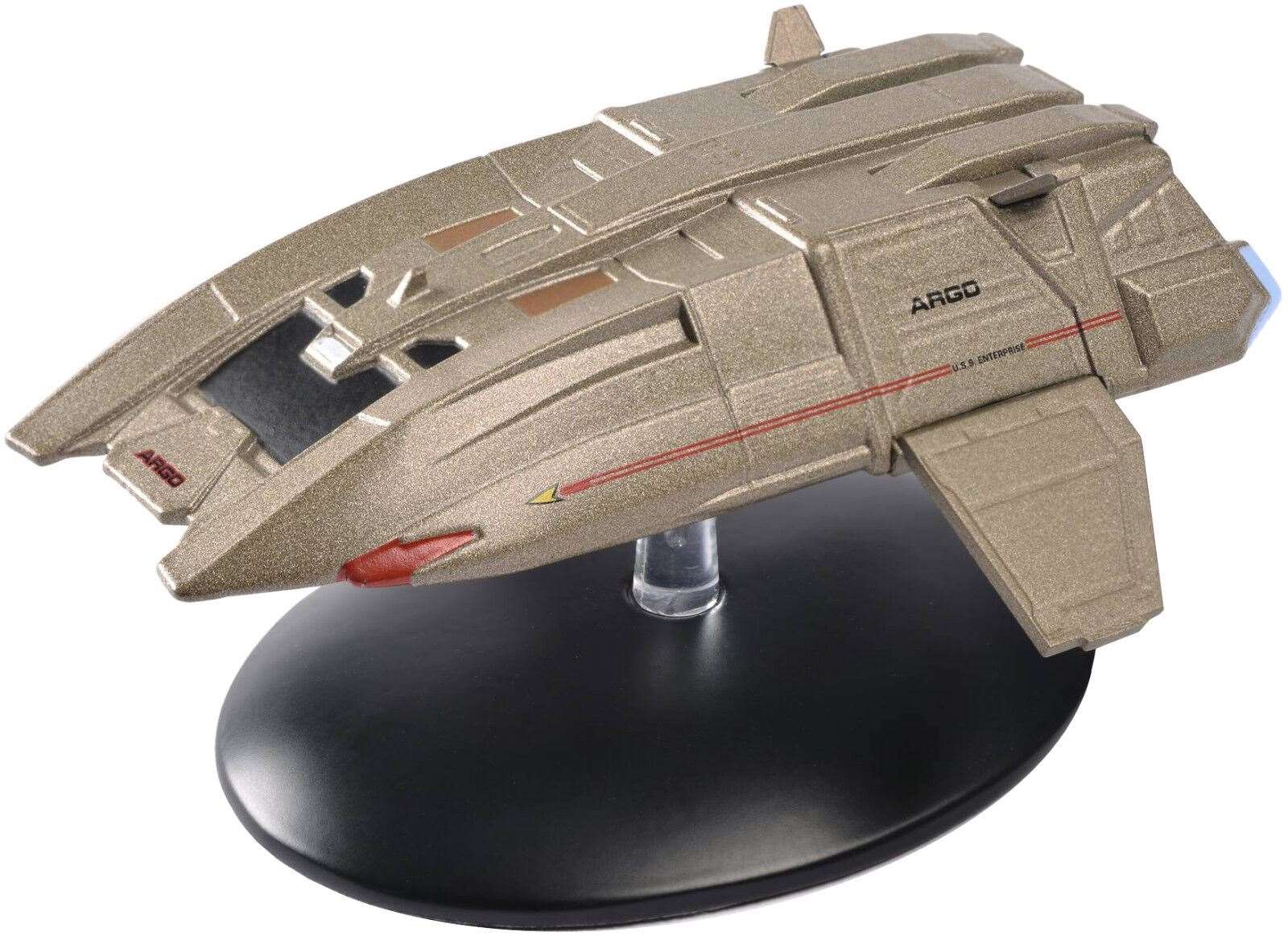 #09 Type-17 Cargo Shuttlecraft "Argo" Model Diecast Ship (Eaglemoss / Star Trek)