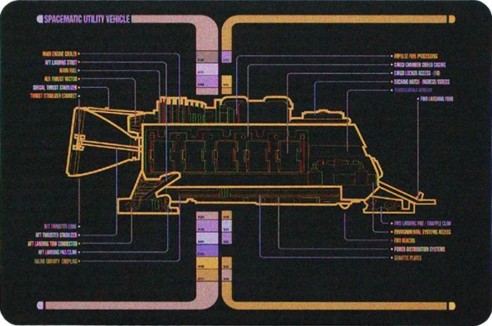 #27 Cyrano Jones' Spacematic Shuttlecraft Model Die Cast Ship (Eaglemoss / Star Trek)