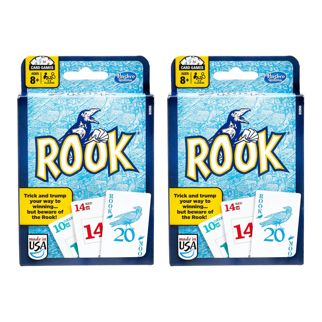 2 x ROOK Card Game B0966 (Hasbro Gaming)