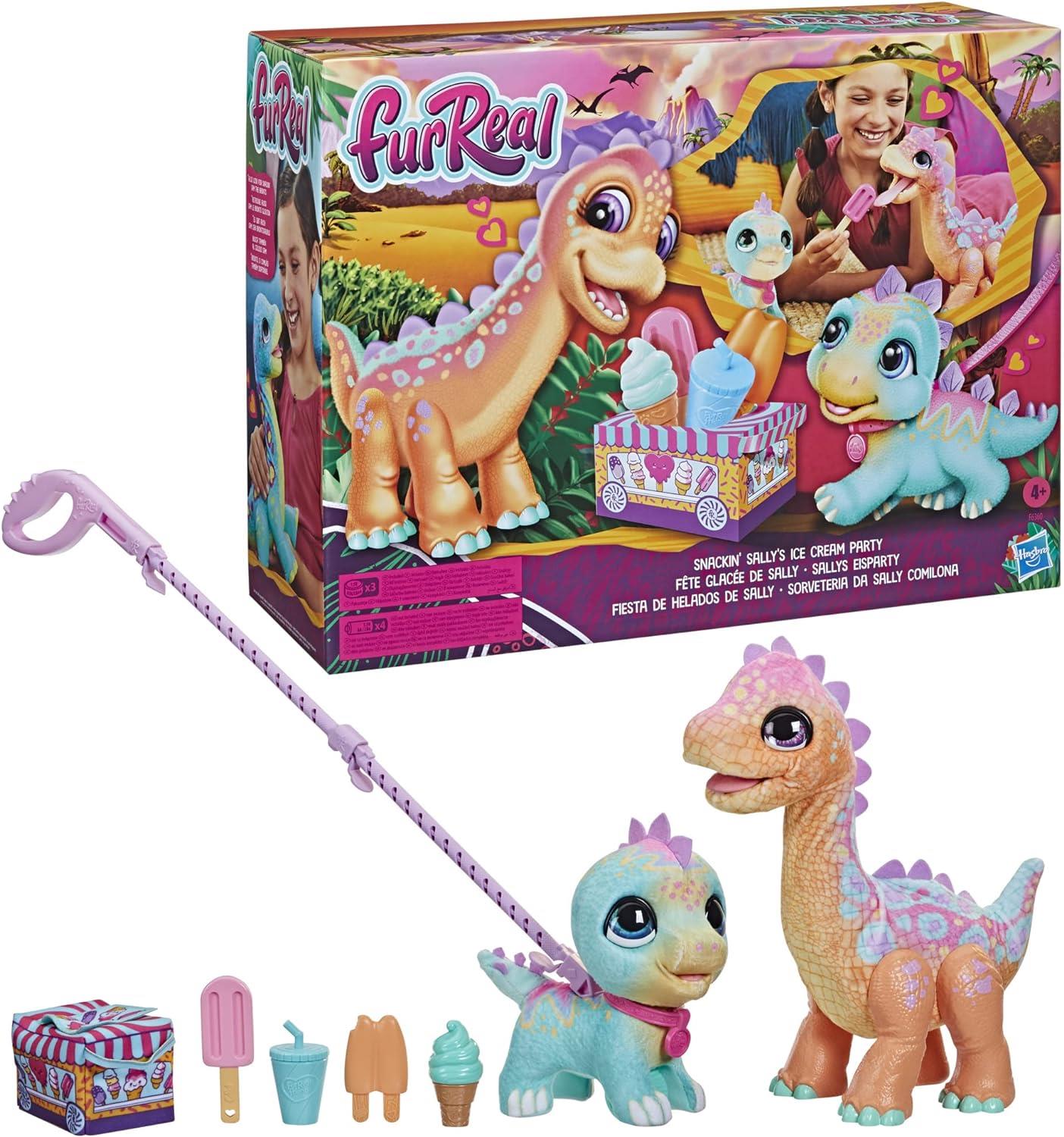 FurReal Hasbro Snackin' Sally's Ice Cream Party Electronic Pet F6360