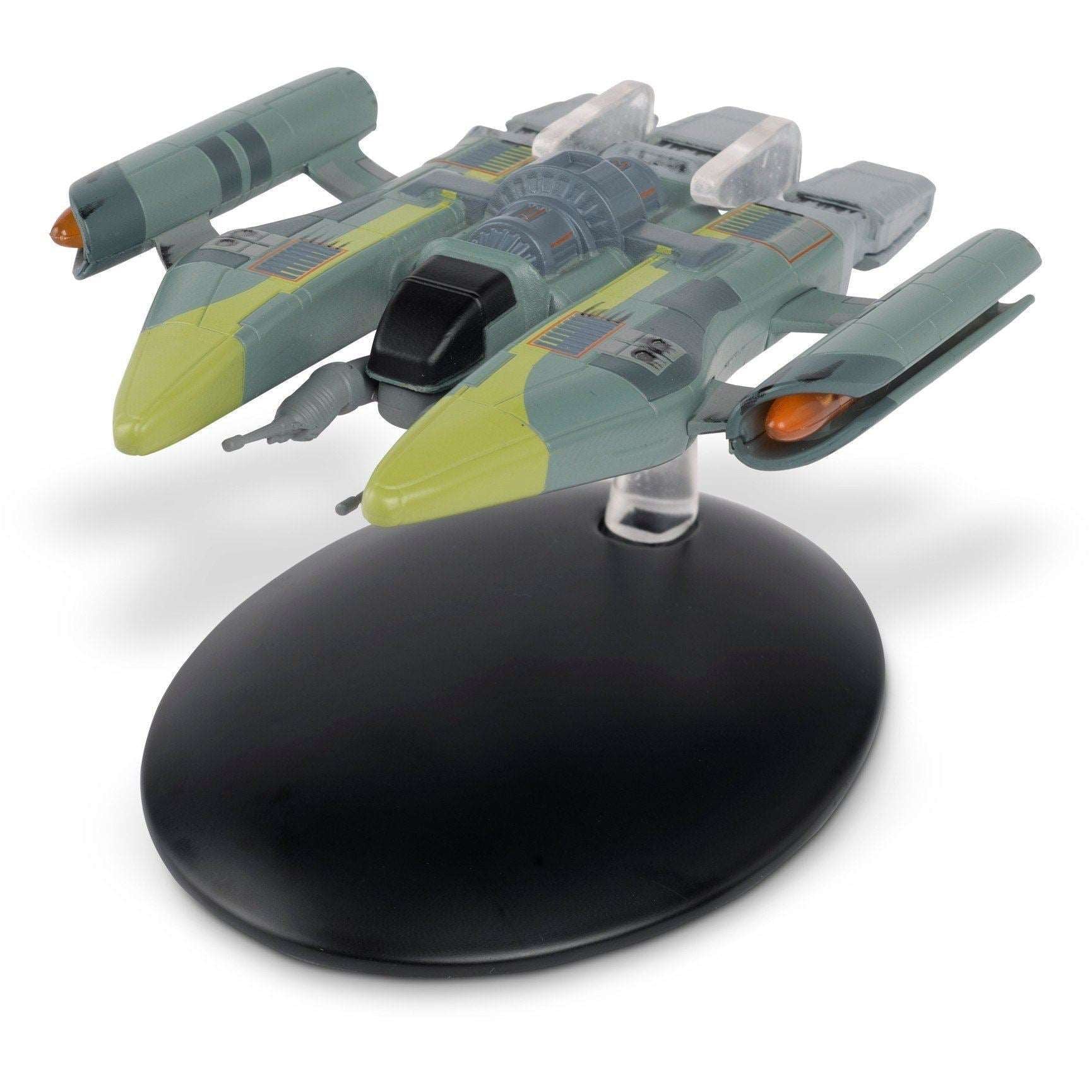 #139 Vaadwaur Assault Fighter Model Die Cast Ship Eaglemoss Star Trek