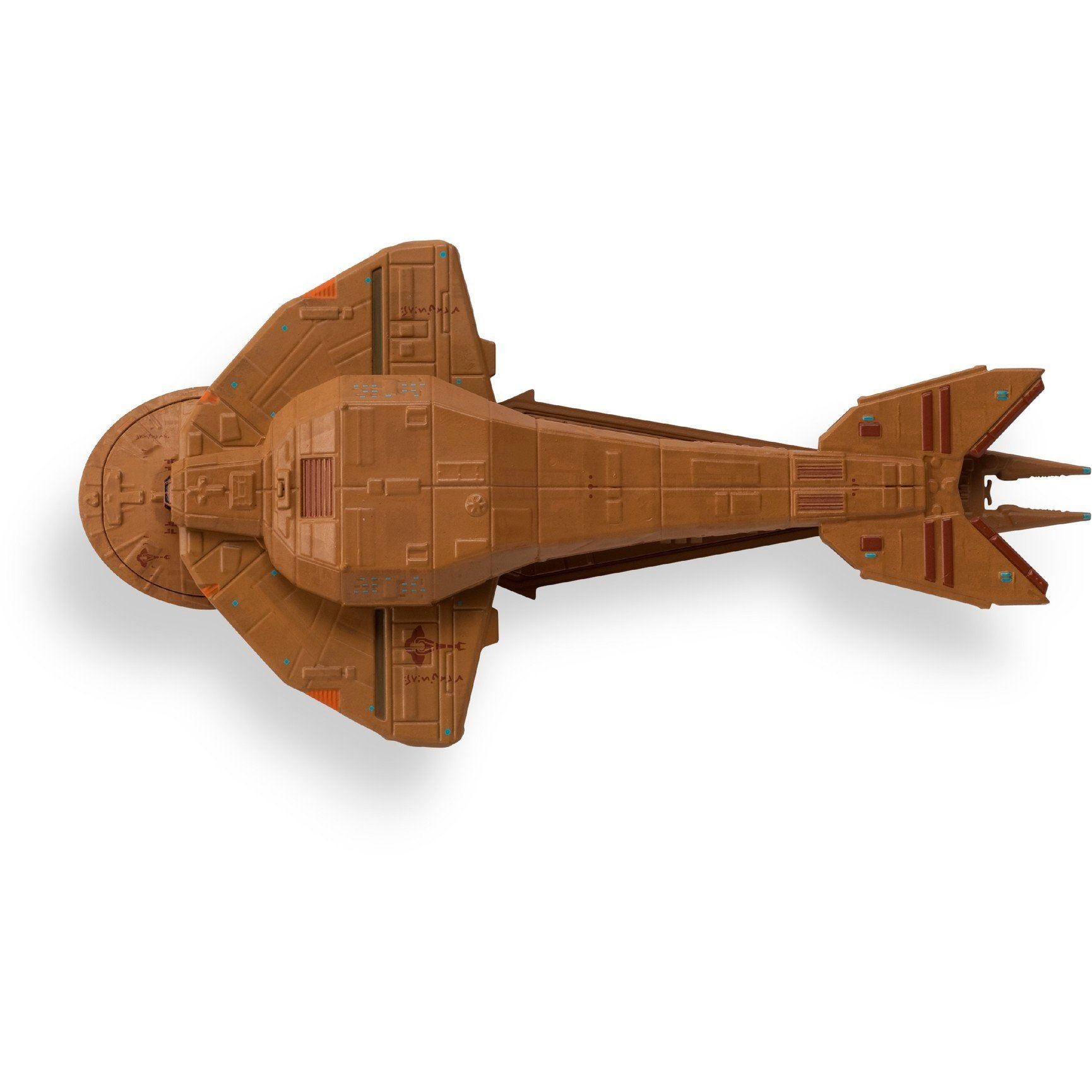 #136 Cardassian Keldon Class Cruiser Model Die Cast Ship (Eaglemoss / Star Trek)
