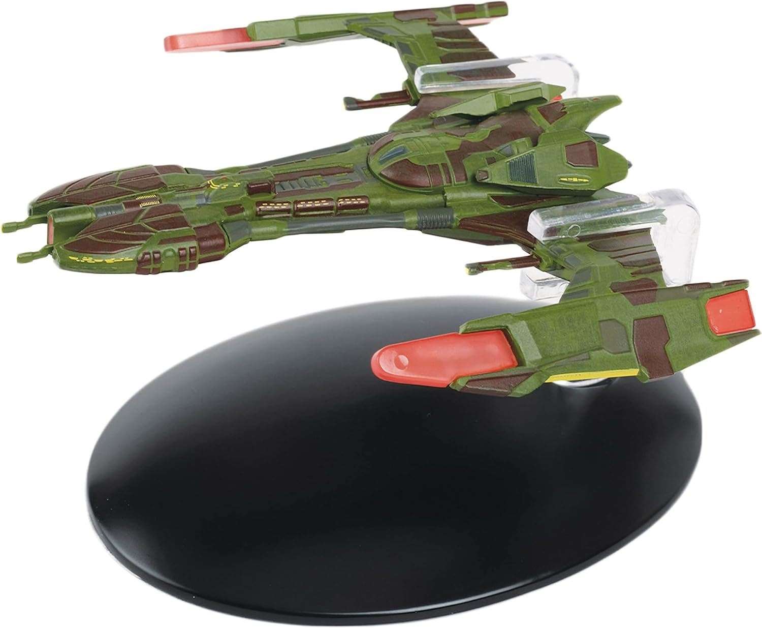 #12 I.K.S. Mat'ha-class Klingon Raptor Diecast Model Ship STO (Eaglemoss / Star Trek)