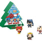 DC COMICS Happy Holidays Tree Pocket Pop! DC Comic Superheroes Holiday 4-Pack (Funko)