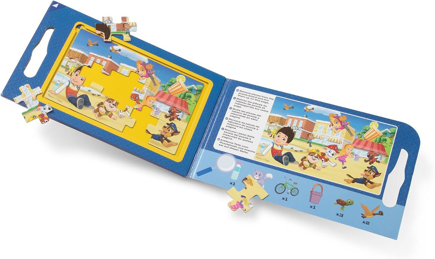 Magnetic Take-Along Jigsaw Puzzles Big Truck Pups 33323 (Melissa & Doug)