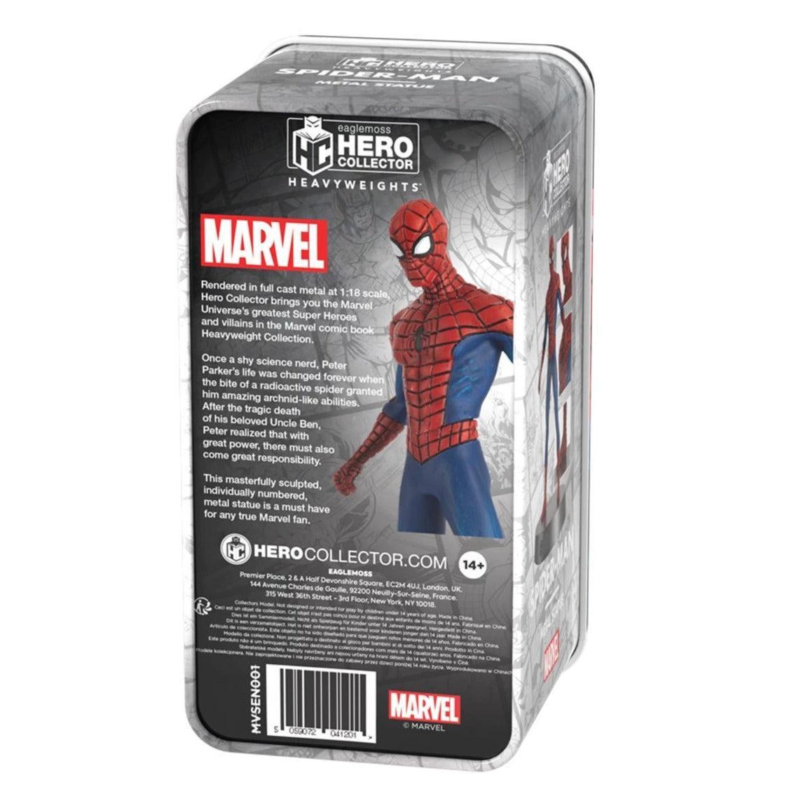 Spider-Man (Comic) Metal Statue 1:18 Scale Figurine (Marvel Eaglemoss Heavyweights)