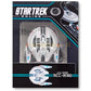 #17 U.S.S. Edison NCC-95160 Federation Temporal Warship Model Diecast Ship (Eaglemoss / Star Trek)