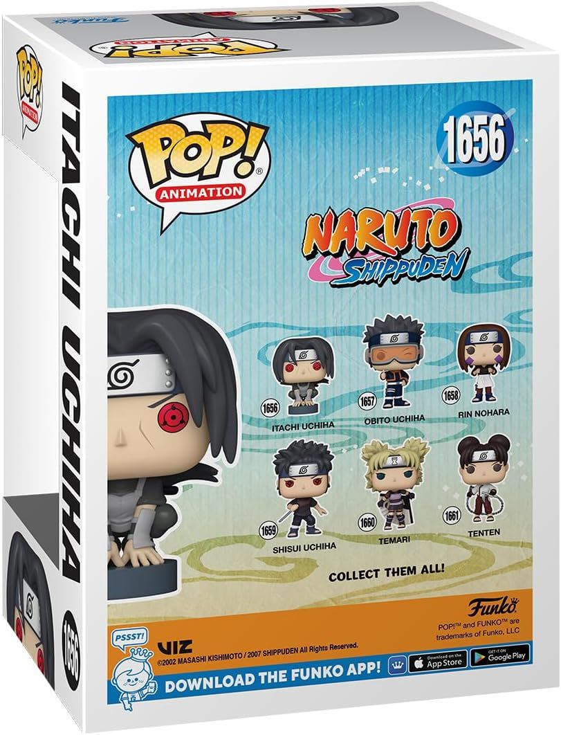 Itachi Uchiha (Young) #1656 Pop! Animation Vinyl Figure 80250 – Naruto Shippuden Funko Collectible 3.75″ Anime Figure