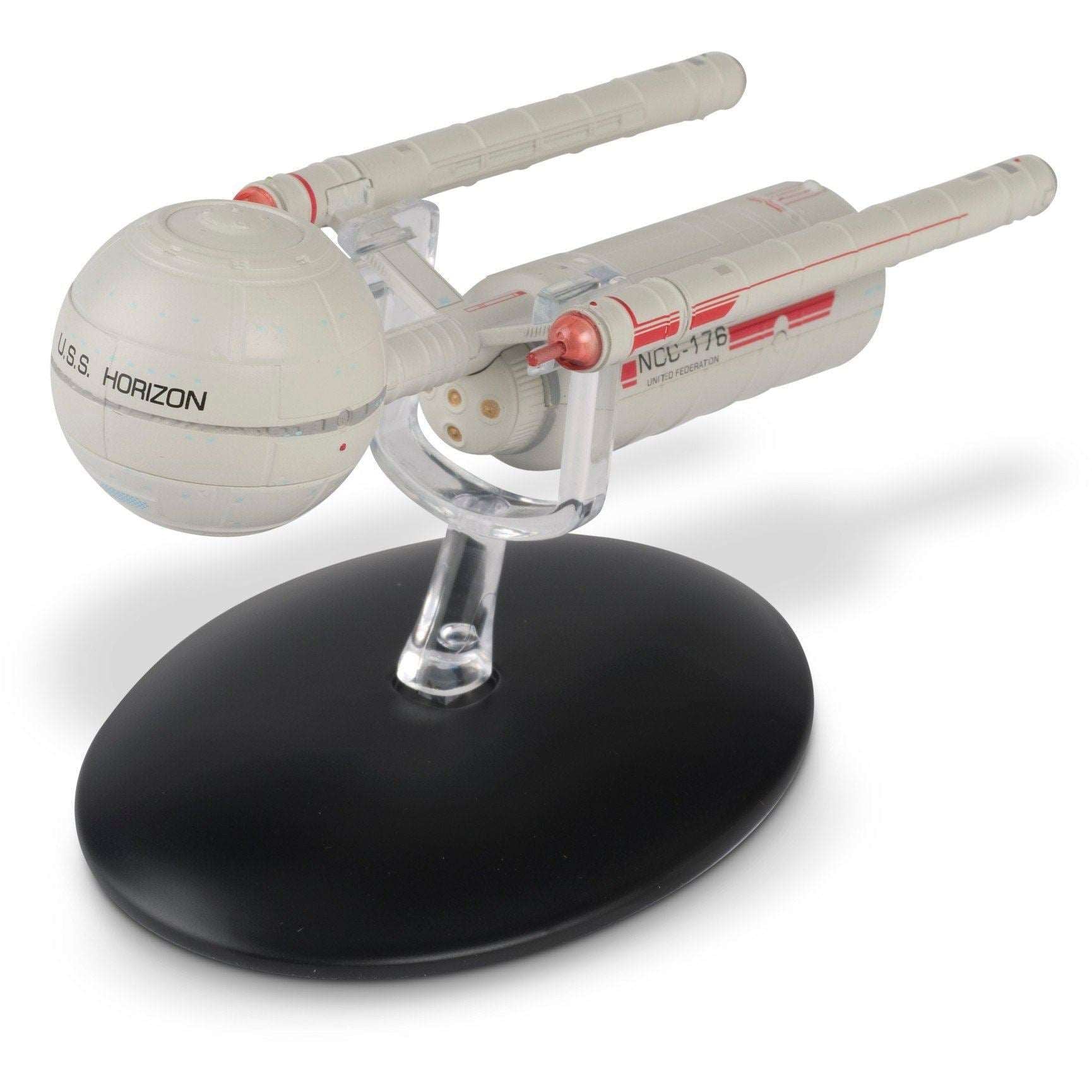 #100 Daedalus-class (U.S.S. Horizon NCC-176) Starship Die Cast Ship STDC100 (Eaglemoss / Star Trek)