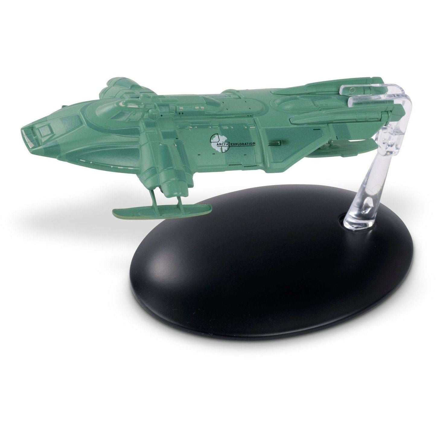 #131 Arctic One (United Earth) Moon Transport Model Die Cast Ship (Eaglemoss / Star Trek)