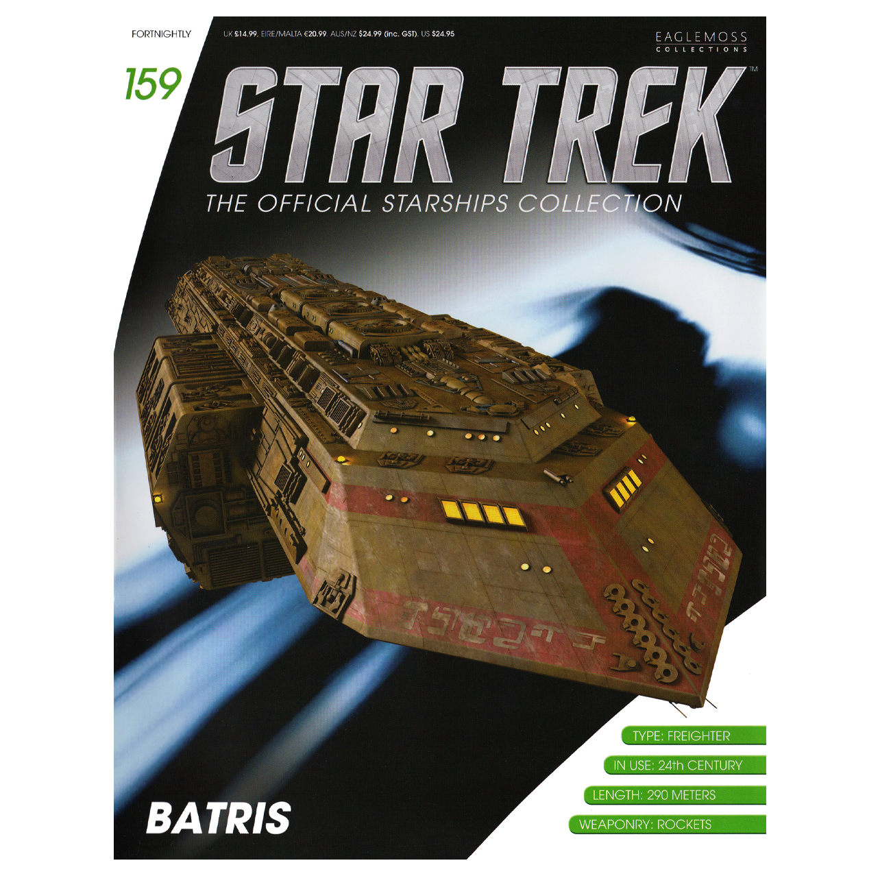 #159 BATRIS Diecast Model Ship CMC (Eaglemoss / Star Trek)
