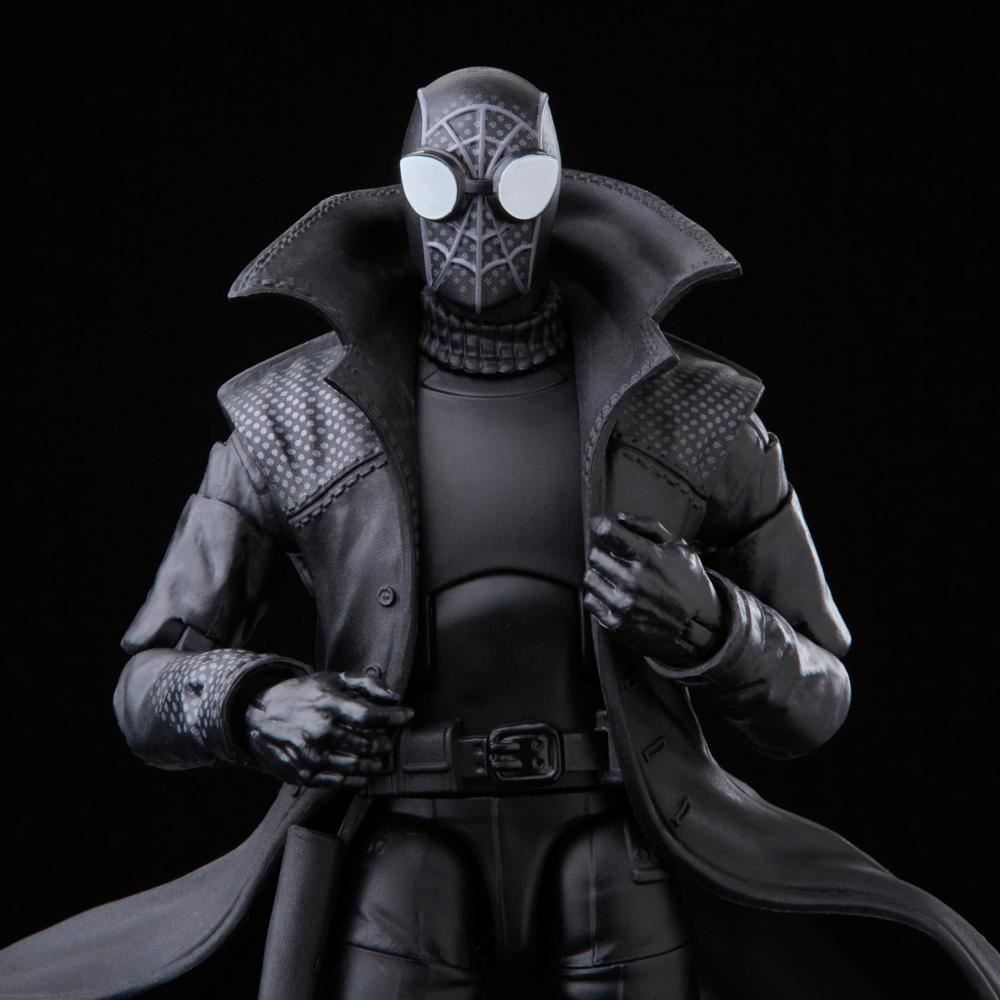 Spider-Man Noir & Spider-Ham Action Figure 2-Pack – Marvel Legends Series Spider-Verse by Hasbro | Comics-Inspired Collector Figures