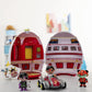 Red Titan Mystery Fortress Playset – Ryan’s World Titan Universe 25918 Action Adventure Set with Mini-Figures, Vehicle & Stickers
