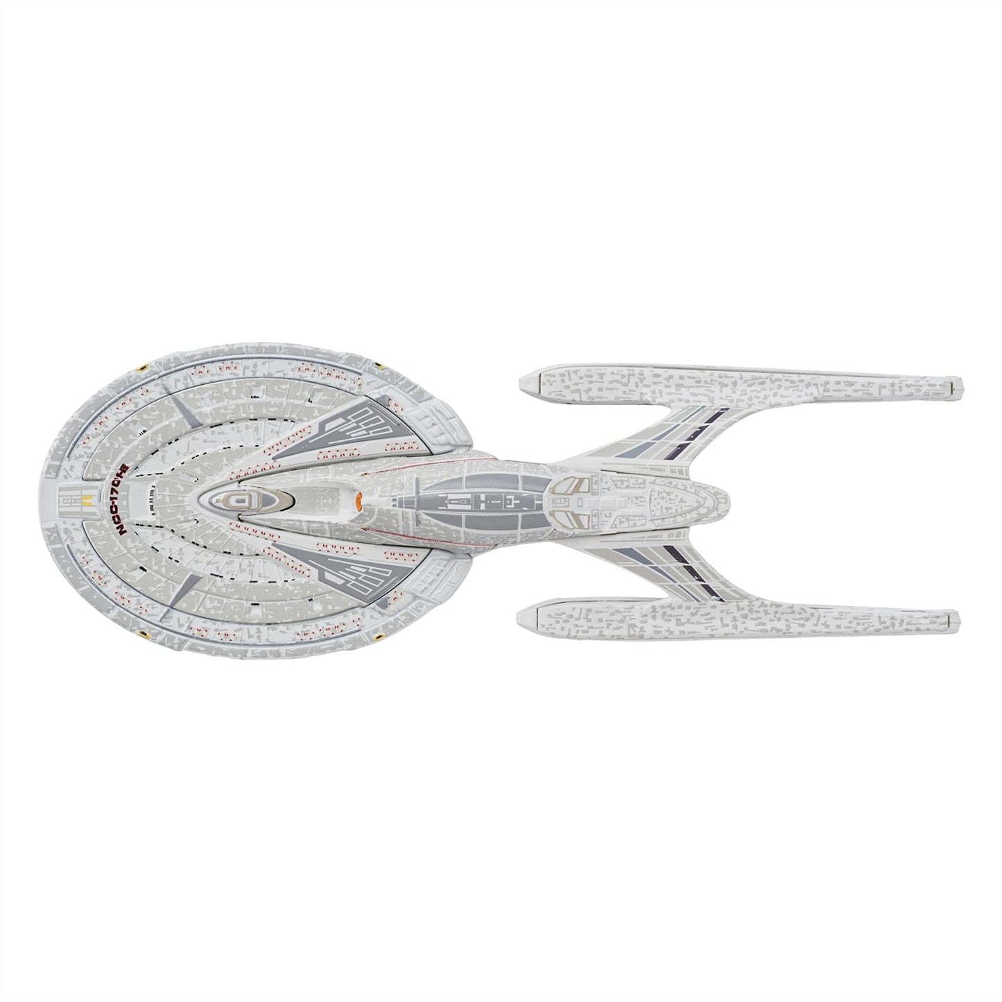 #08 U.S.S. Enterprise NCC-1701-E (Sovereign-class) Diecast Model Ship (Eaglemoss / Star Trek)