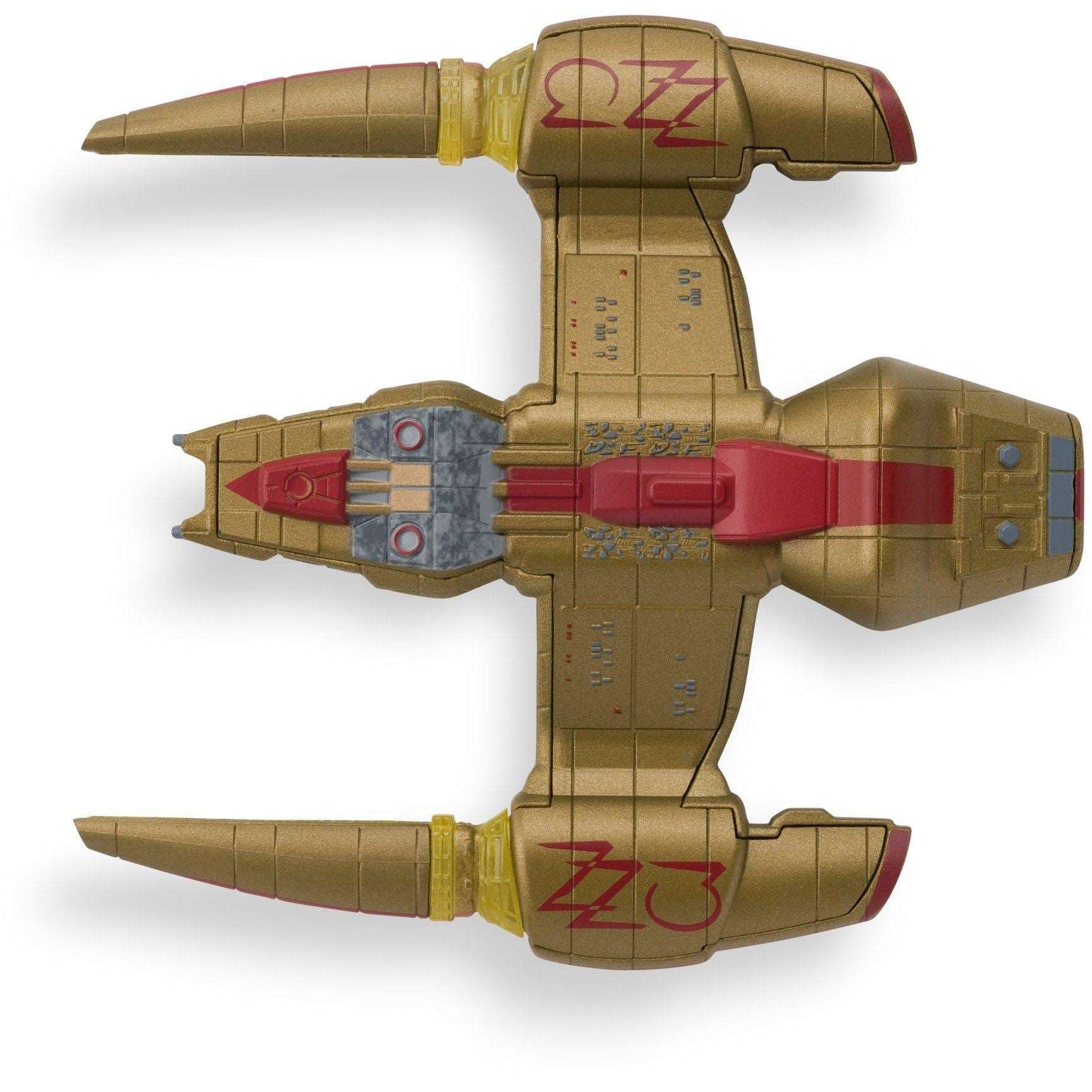 #133 Irina's Racing Ship (Terrellian Racer) Model Die Cast Ship (Eaglemoss Star Trek)