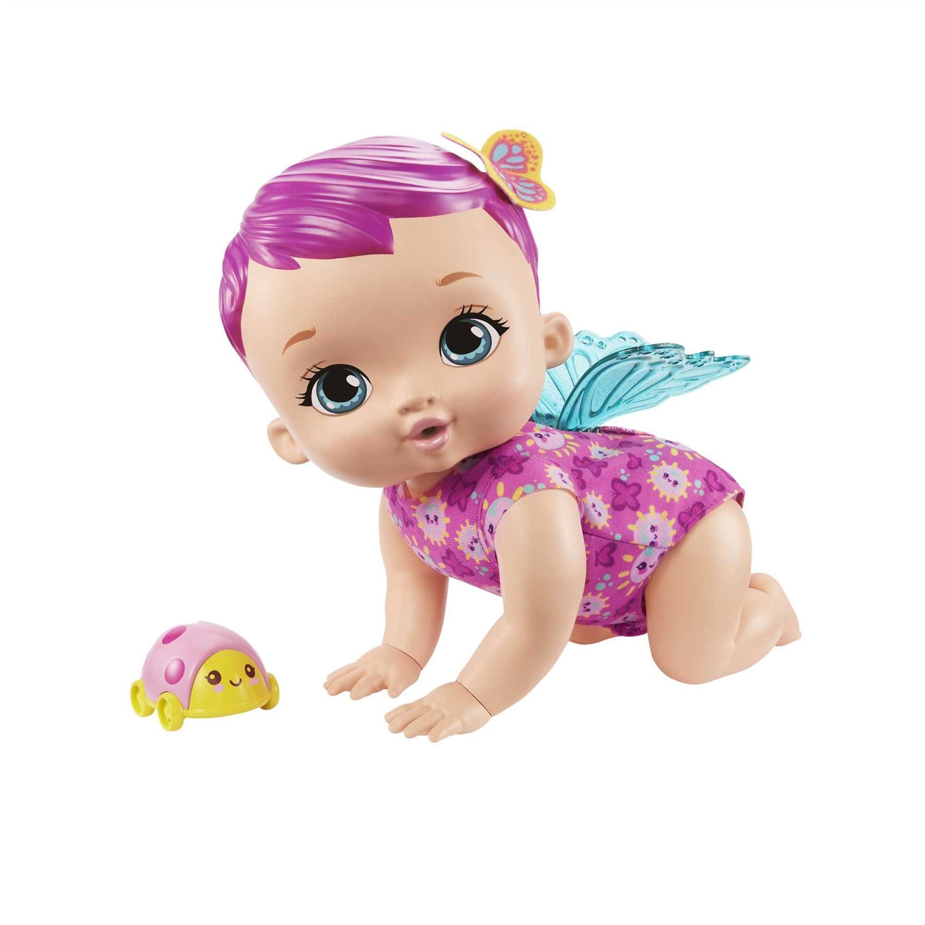 My Garden Baby Giggle & Crawl Baby Butterfly Doll GYP31