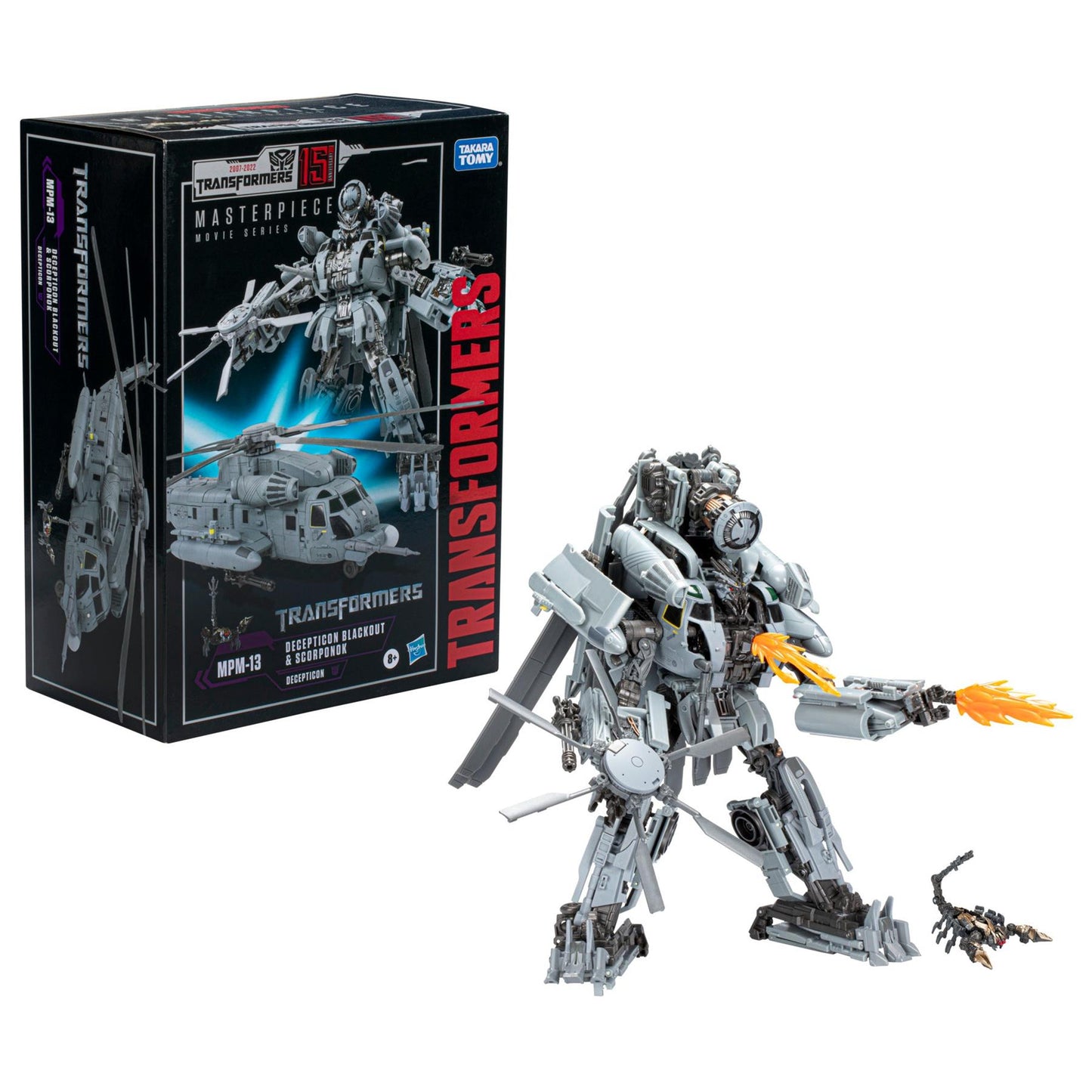 Decepticon Blackout and Scorponok Transformers Masterpiece Movie Series MPM-13