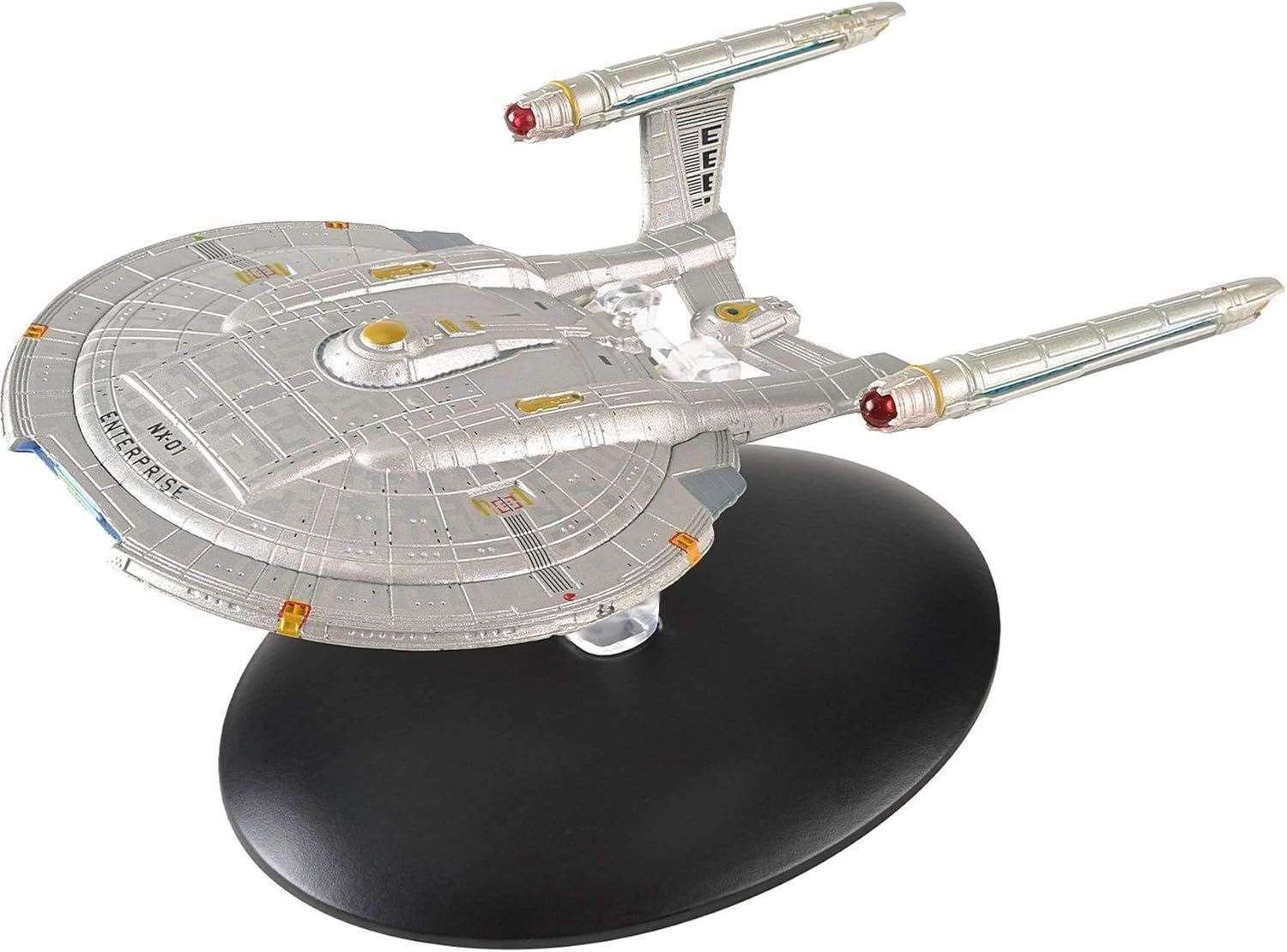 #04 Enterprise NX-01 Die-cast Model Ship (Eaglemoss / Star Trek)