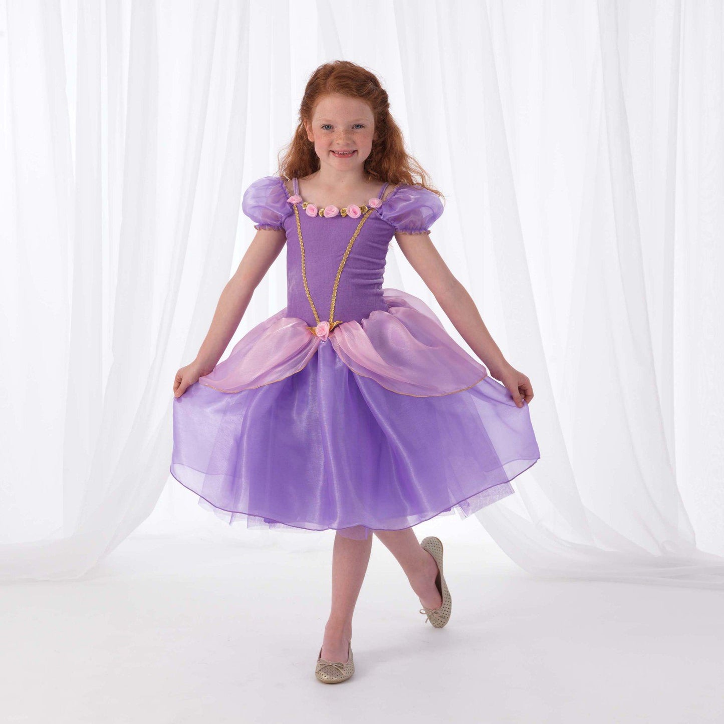 KidKraft Purple Rose Princess Dress Costume 63412 Size XS