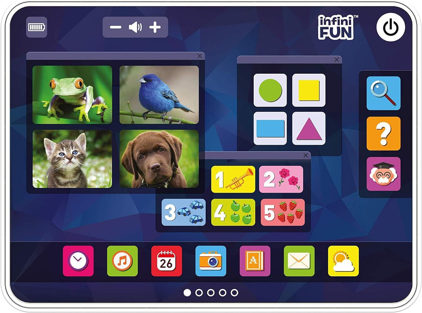 InfiniFUN My First 2 in 1 Tablet Interactive Pre-School Educational Toy I15500