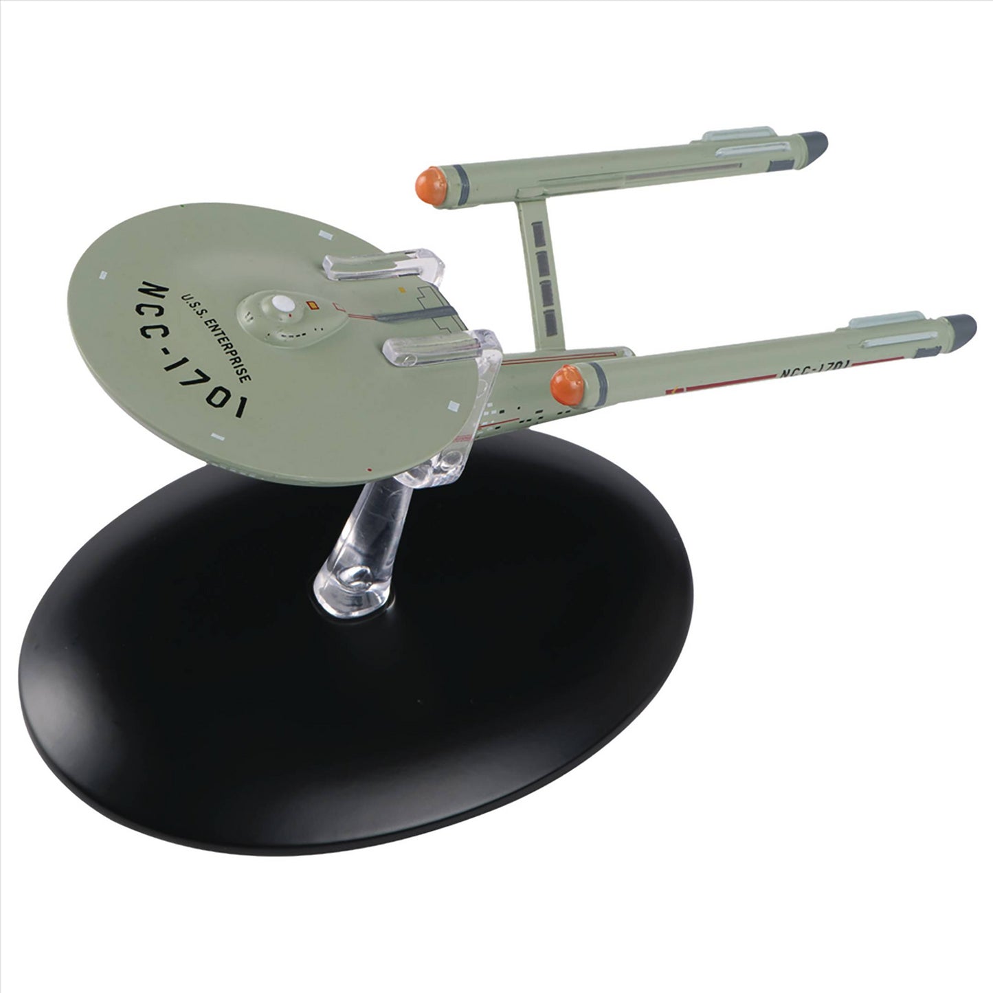 #11 U.S.S. Enterprise NCC-1701 (Constitution-class) TOS Diecast Model Ship Window Boxed (Star Trek / Eaglemoss)