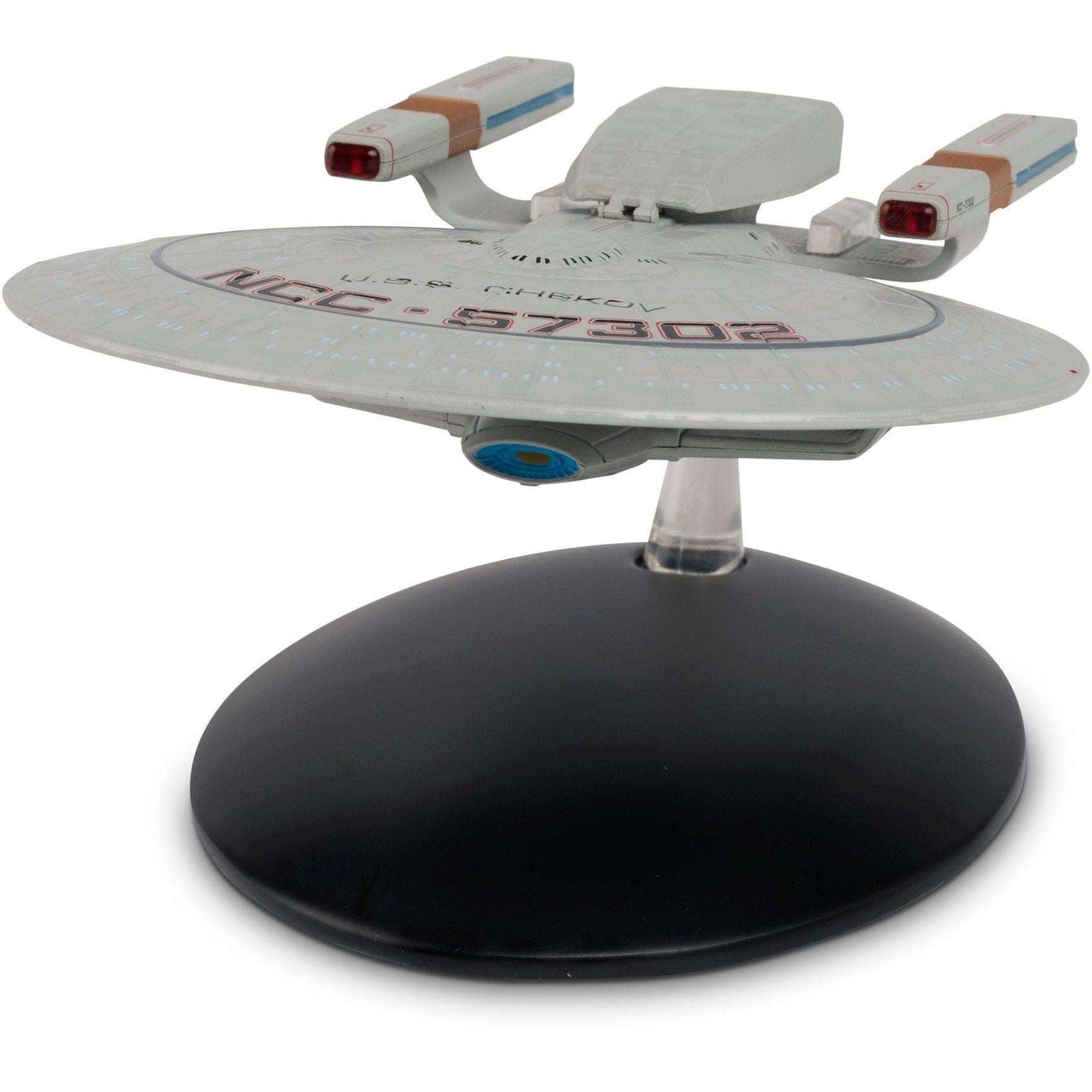 #110 U.S.S. Chekov Springfield Class Model Die Cast Ship Star Trek Eaglemoss