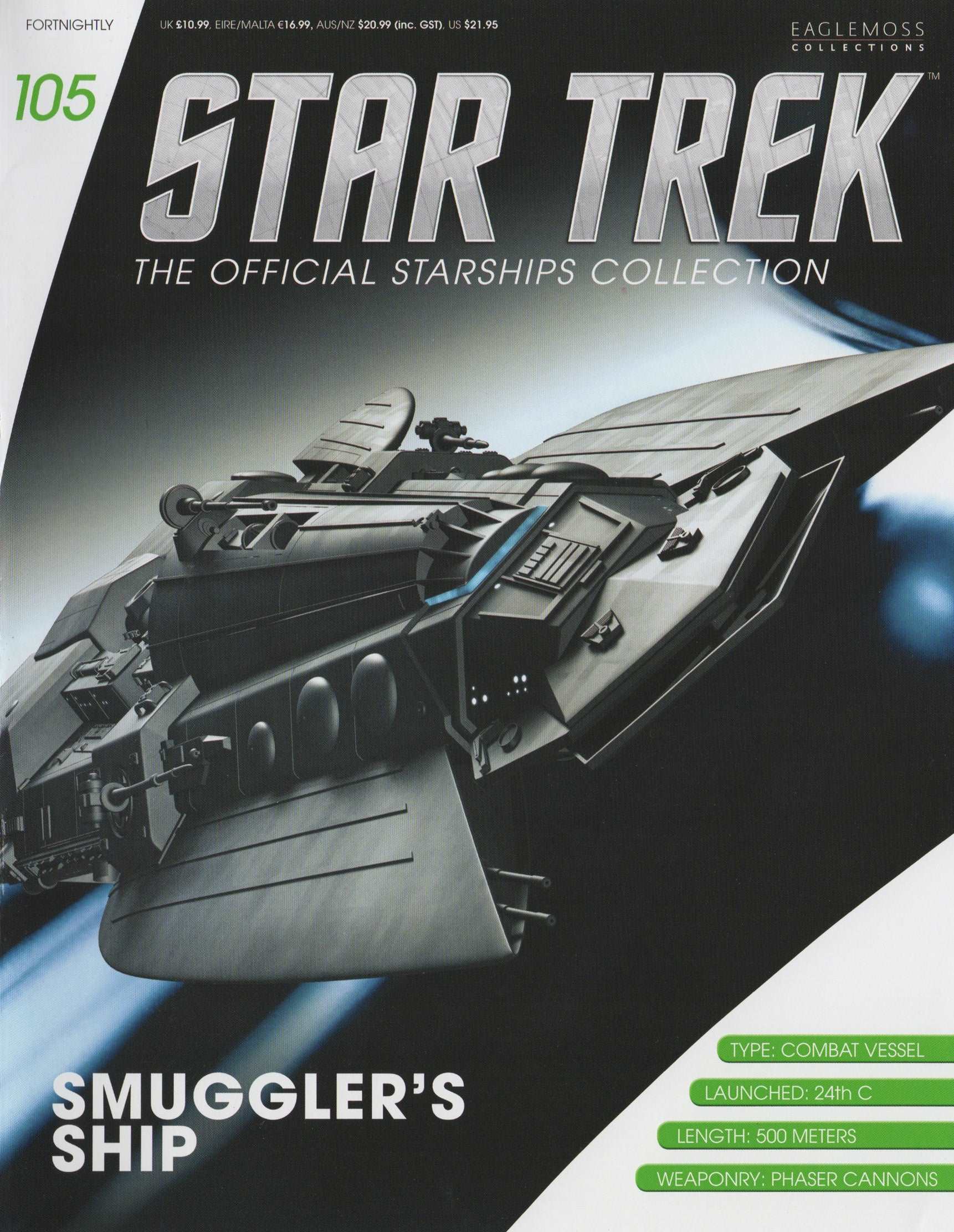 #105 Smuggler's Ship Die-Cast Model (Eaglemoss / Star Trek)