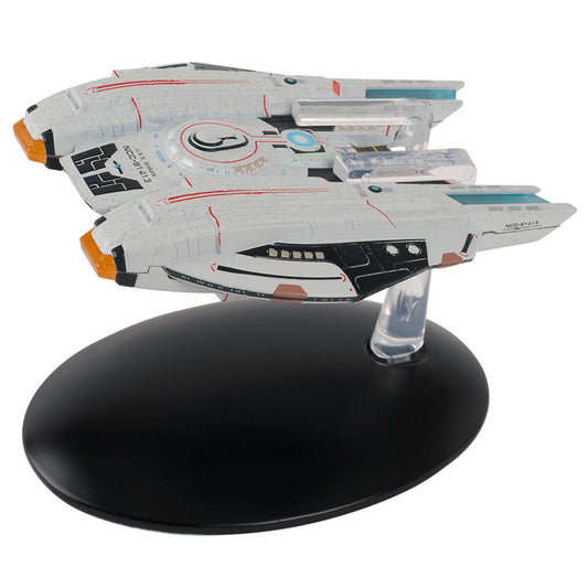 #14 U.S.S. Shran NCC-91413 - Shran-class Light Escort Model Diecast Ship STO (Eaglemoss / Star Trek)