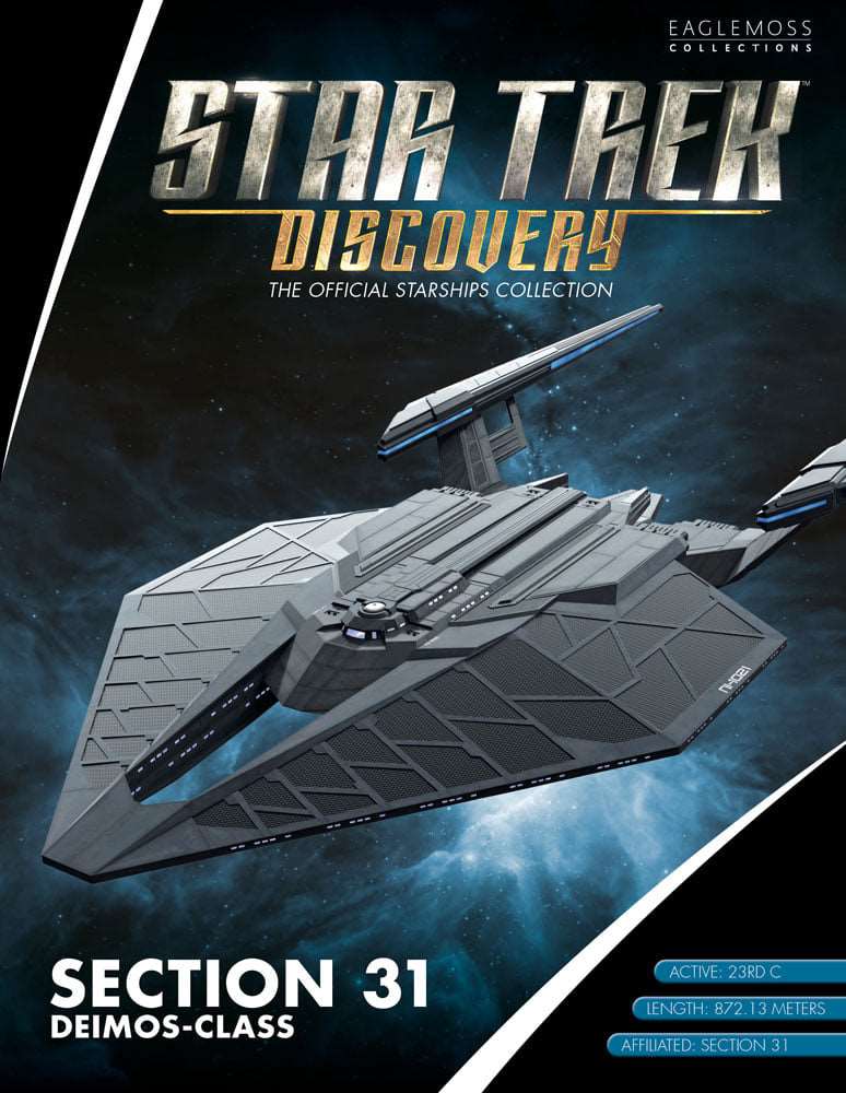 #09 Section 31 Deimos-Class FC Model Discovery Diecast Ship STPEN009 (Eaglemoss / Star Trek)