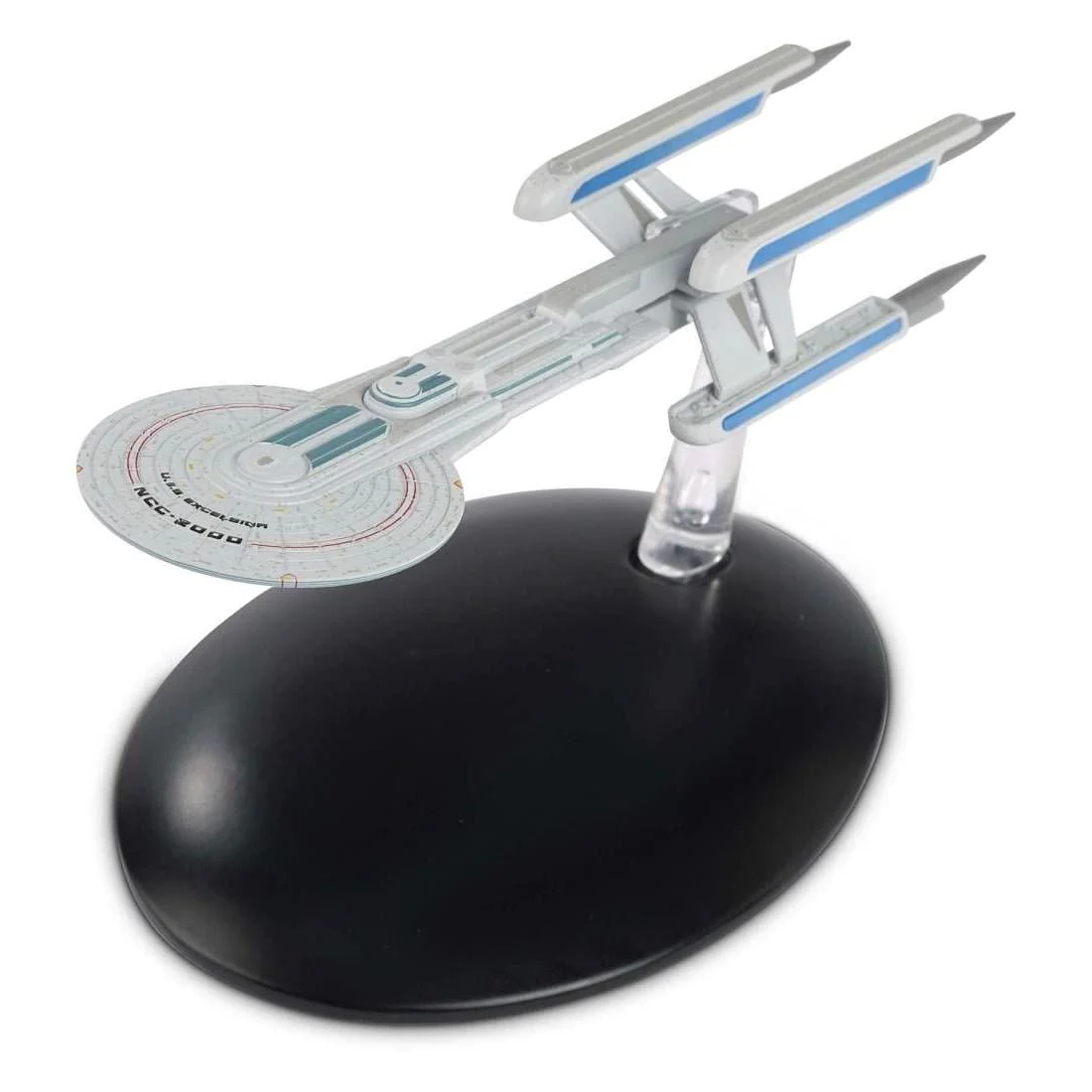 #152 U.S.S. Excelsior (Nilo Rodis Concept I) Diecast Model Ship (Star Trek / Eaglemoss)