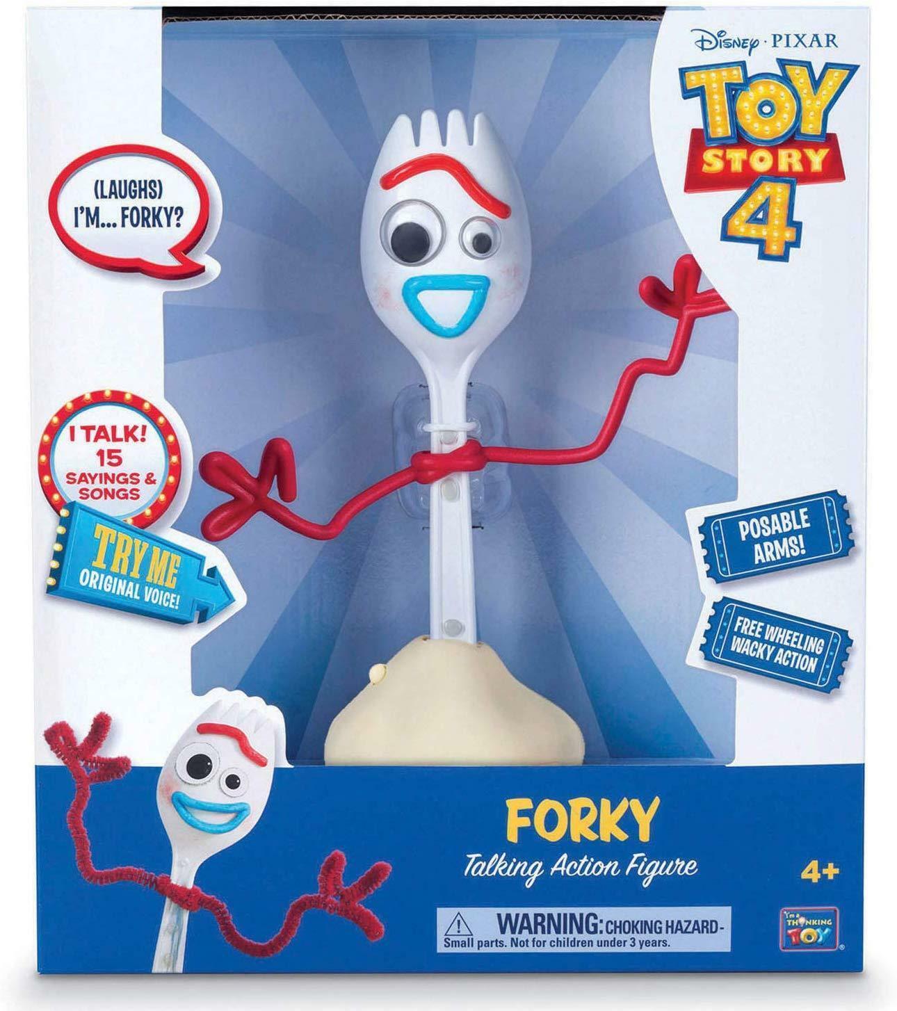 GERMAN Language FORKY Signature Collection Toy Story Talking Action Figure Toy