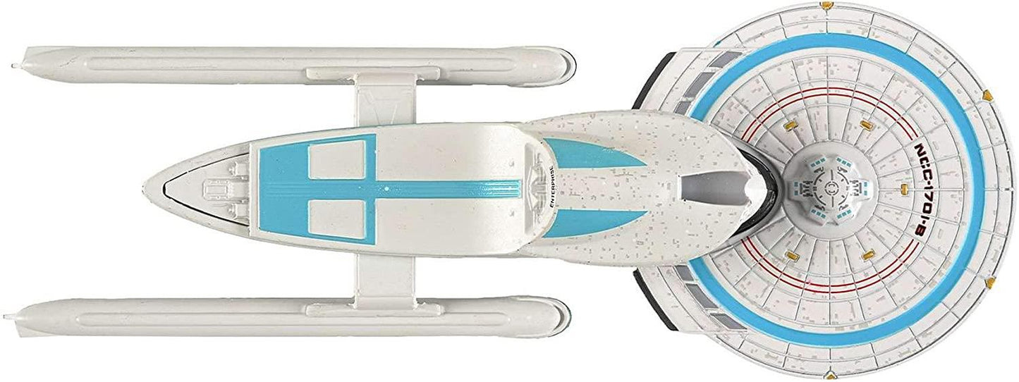 #09 U.S.S. Enterprise NCC-1701-B (Excelsior-class refit) Model Diecast Ship (Eaglemoss / Star Trek)