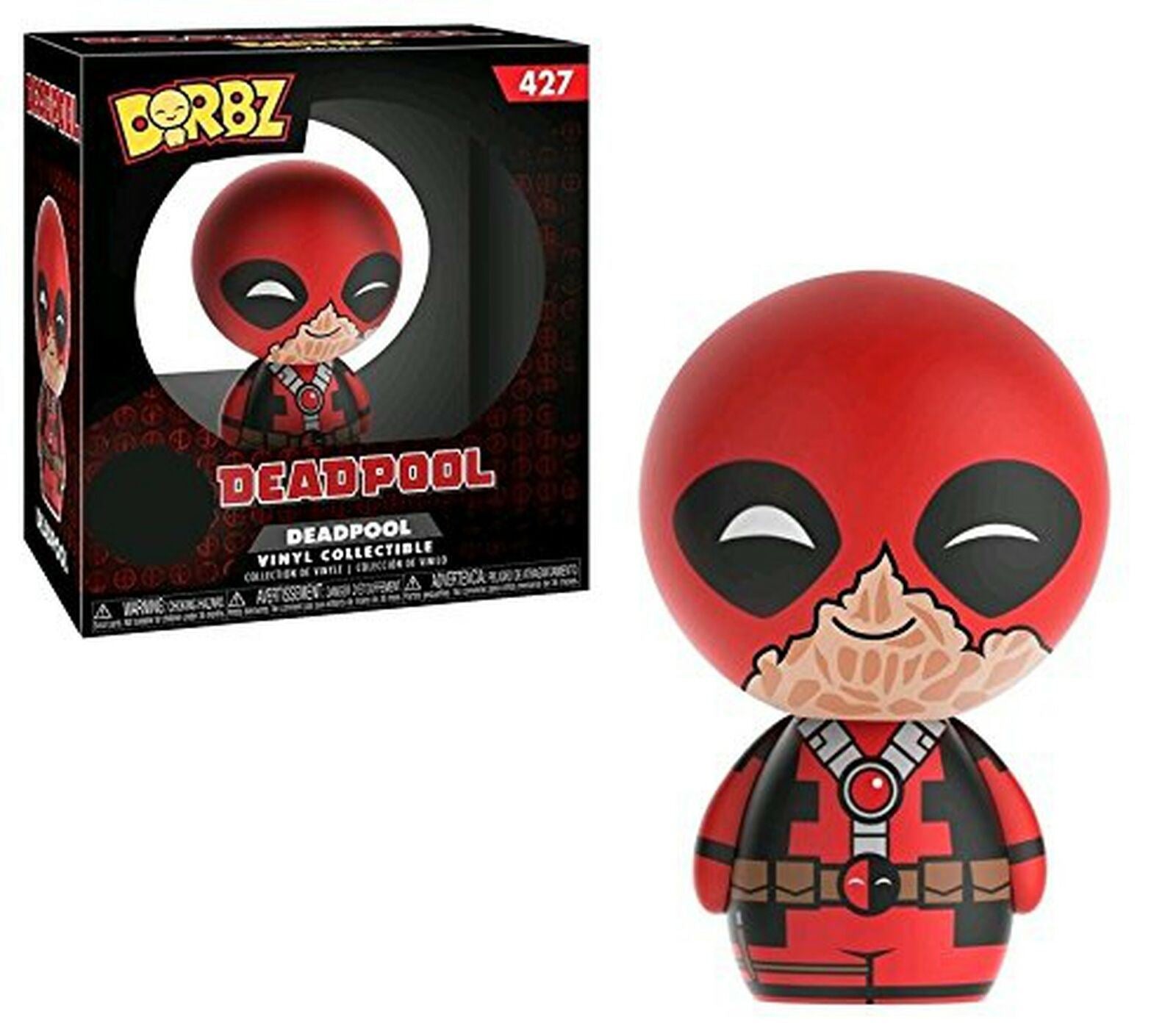 Funko Dorbz: DEADPOOL #427 [Torn Mask] Vinyl Action Collectible Figure