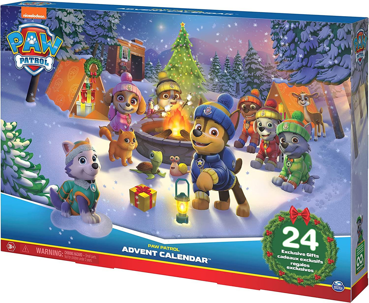 PAW PATROL 2023 Christmas Countdown Advent Calendar 6063791 Surprise Toys